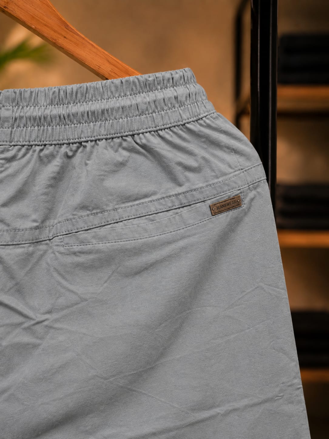 Korean Straight Fit Pants/Trousers (Grey)