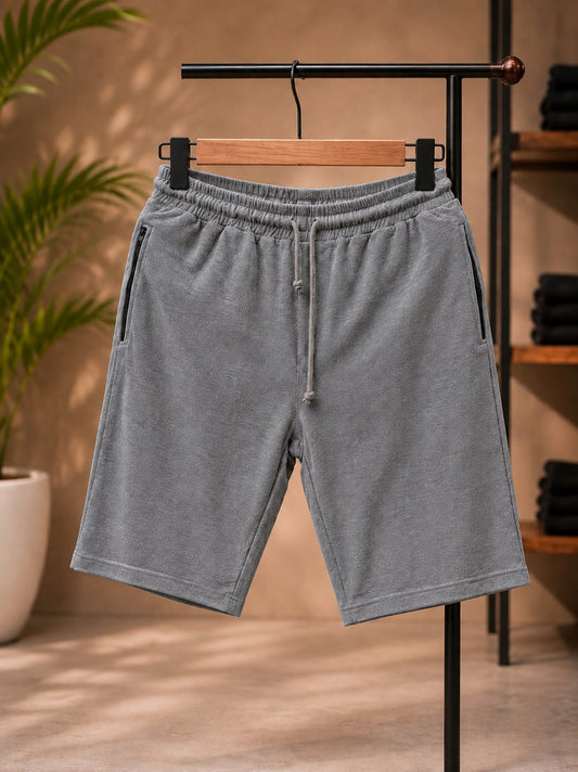 Terry Jersey Shorts (Steel Grey)