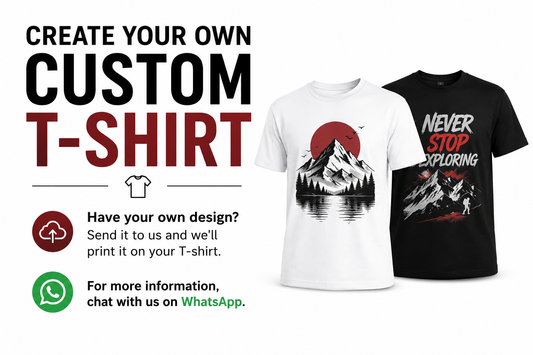 Round Neck Custom T-Shirt