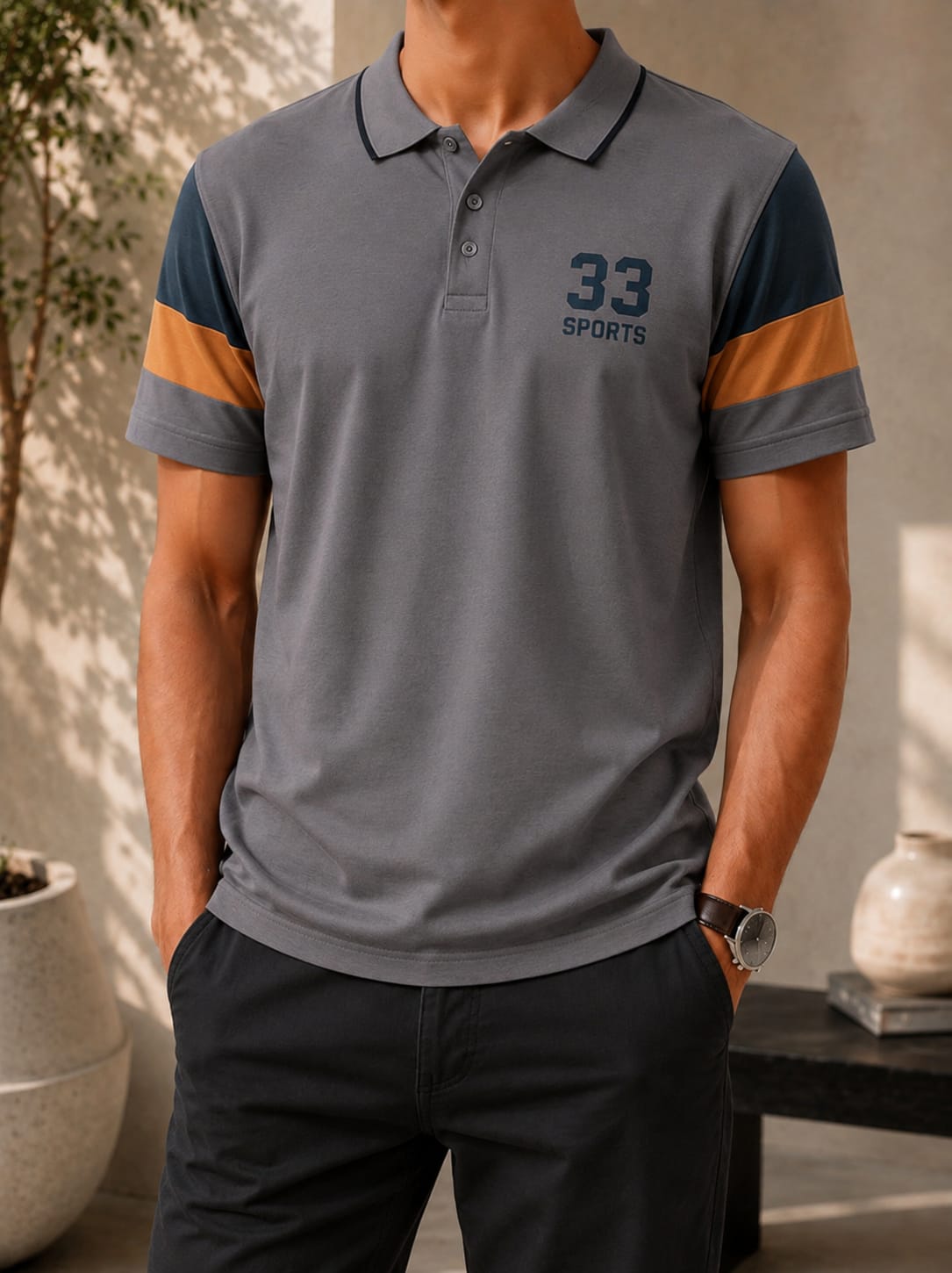 33 Sports Polo Shirt