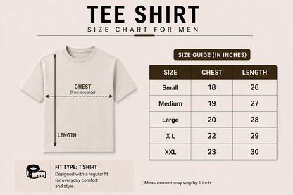 Printed Round Neck T-Shirt