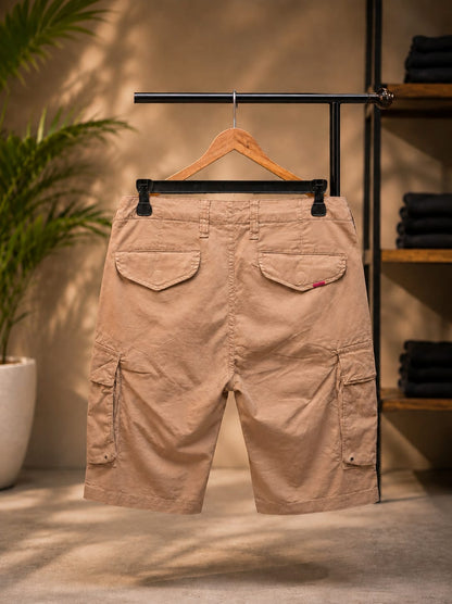 Cargo Shorts (Camel Brown)