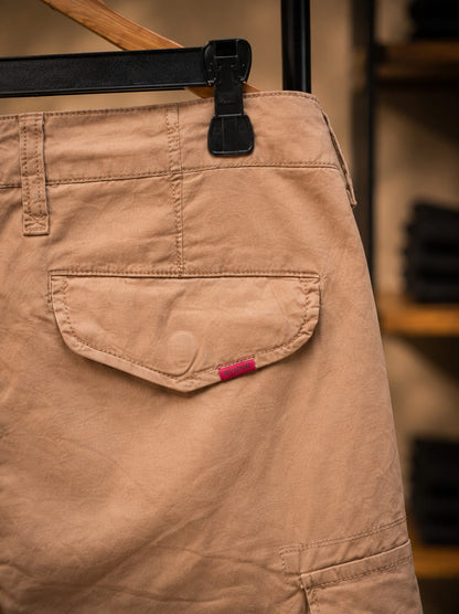 Cargo Shorts (Camel Brown)