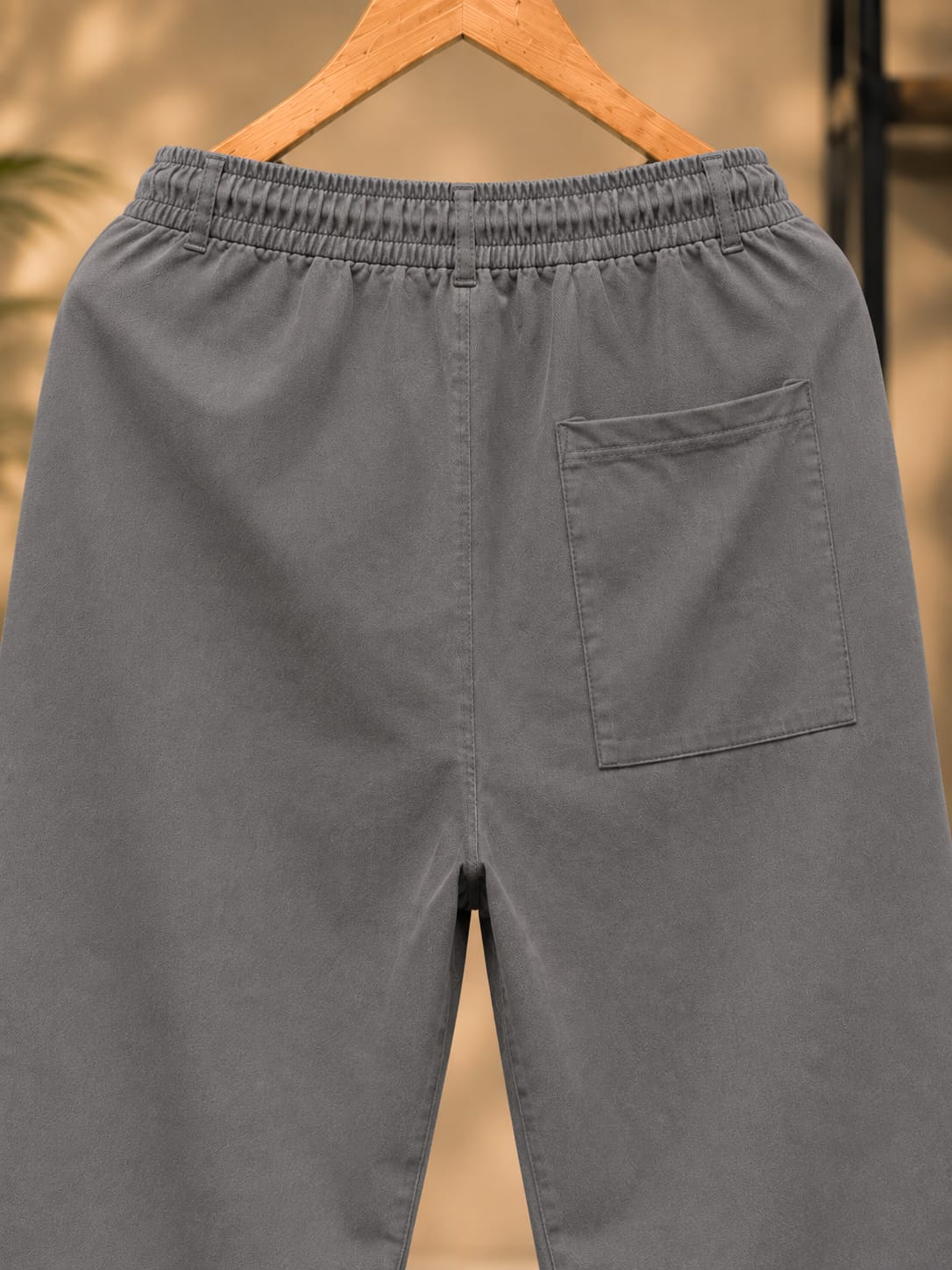 Korean Relaxed Fit Pants/Trousers (Stone Grey)