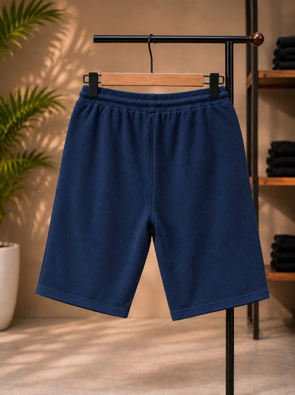 Terry Jersey Shorts (Navy Blue)