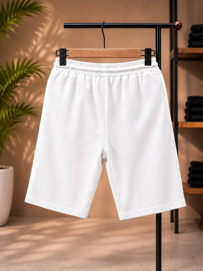 Terry Jersey Shorts (White)