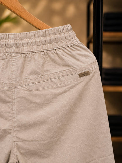 Korean Straight Fit Pants/Trousers (Beige)