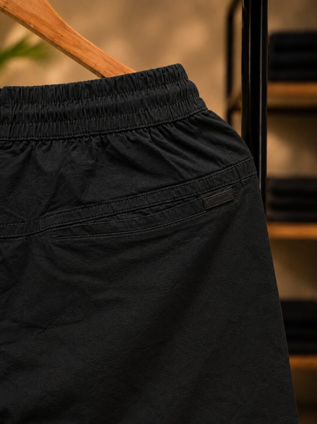 Korean Straight Fit Pants/Trousers (Black)