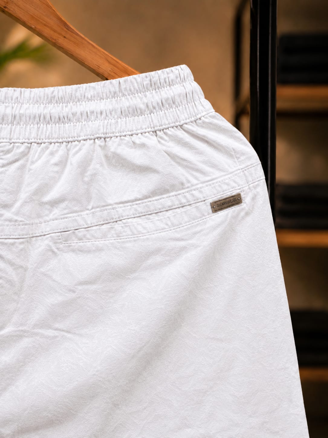 Korean Straight Fit Pants/Trousers (White)