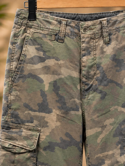 Relaxed Fit Cargo Pants (Camouflage)