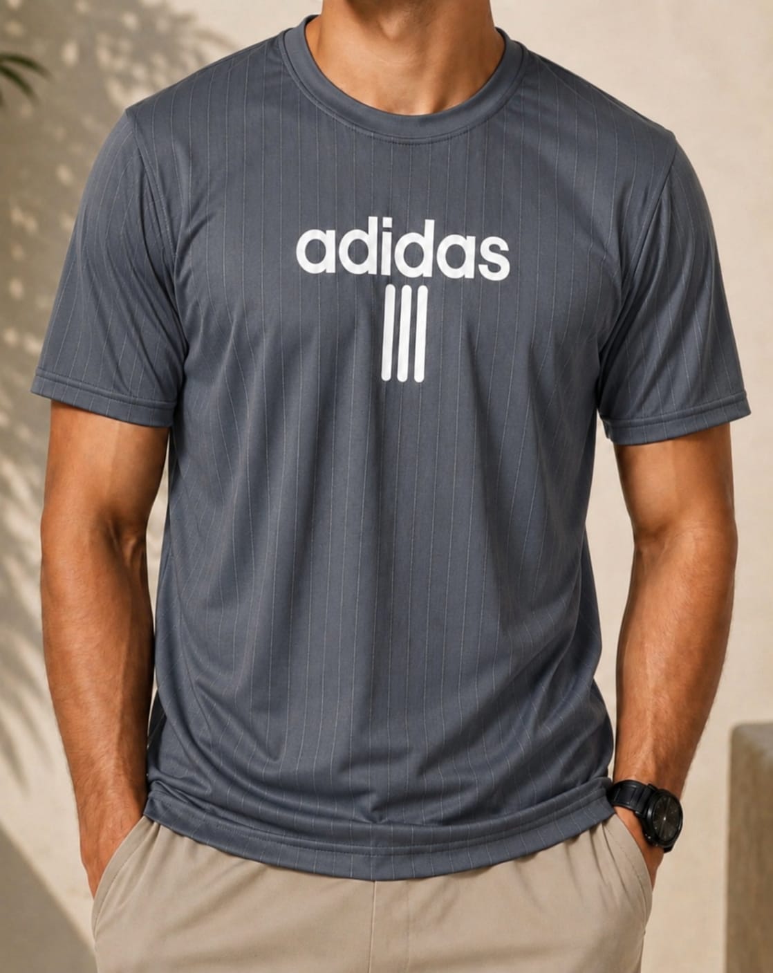 Adidas Graphic Round Neck T-Shirt