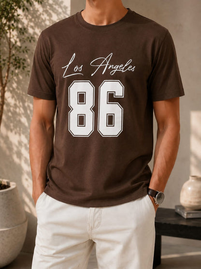 Printed Round Neck T-Shirt