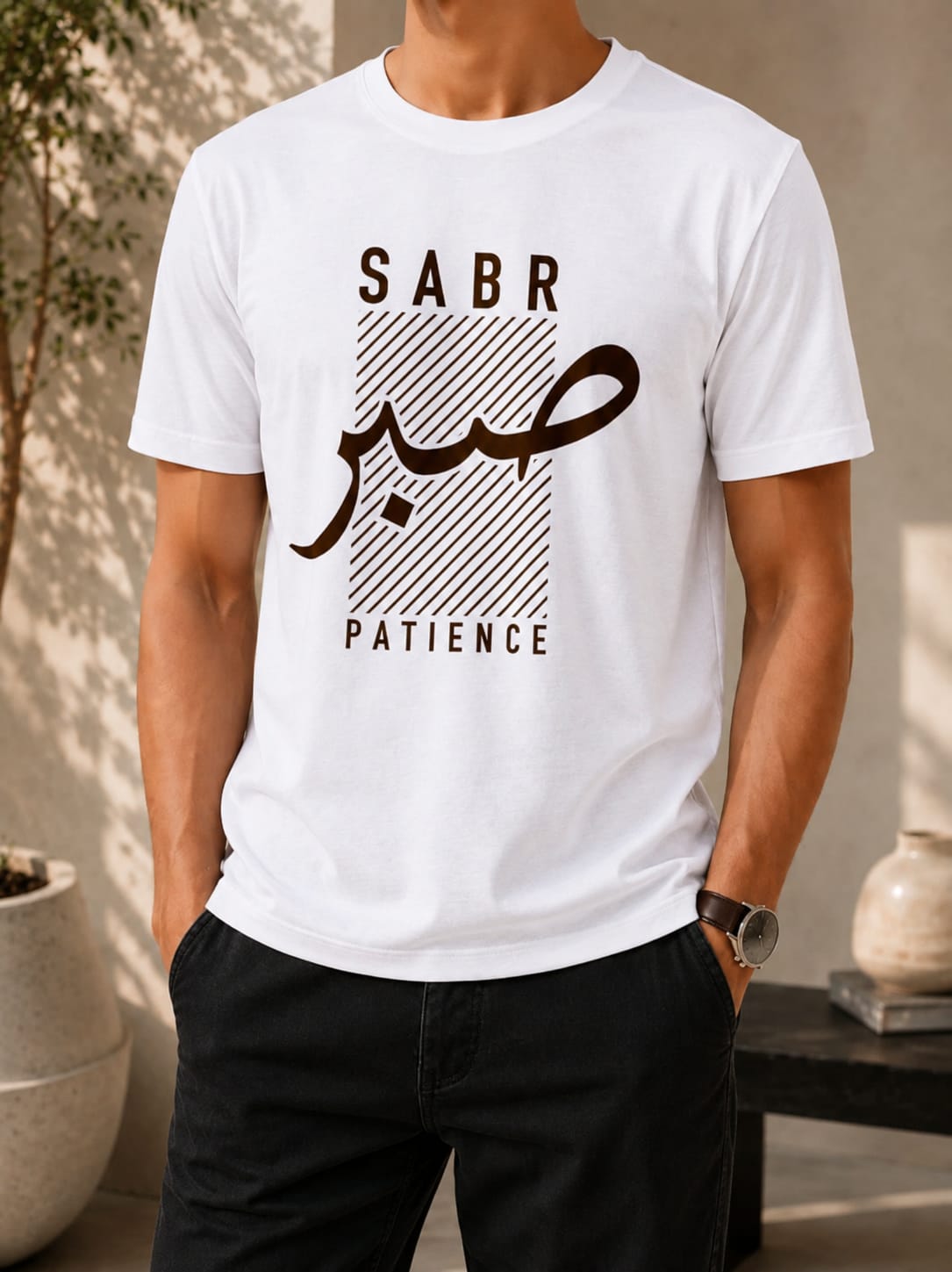 Printed Round Neck T-Shirt