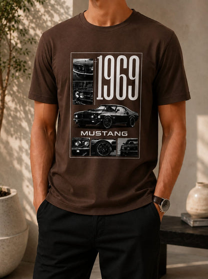 Printed Round Neck T-Shirt