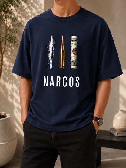Nacros Graphic Oversized (Drop shoulders) T-Shirt