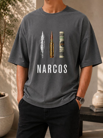 Nacros Graphic Oversized (Drop shoulders) T-Shirt