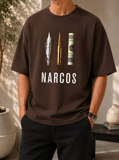 Nacros Graphic Oversized (Drop shoulders) T-Shirt