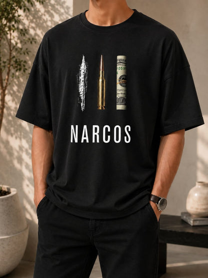 Nacros Graphic Oversized (Drop shoulders) T-Shirt